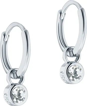 Sinalaa Crystal Huggie Hoop Earrings | Nordstrom