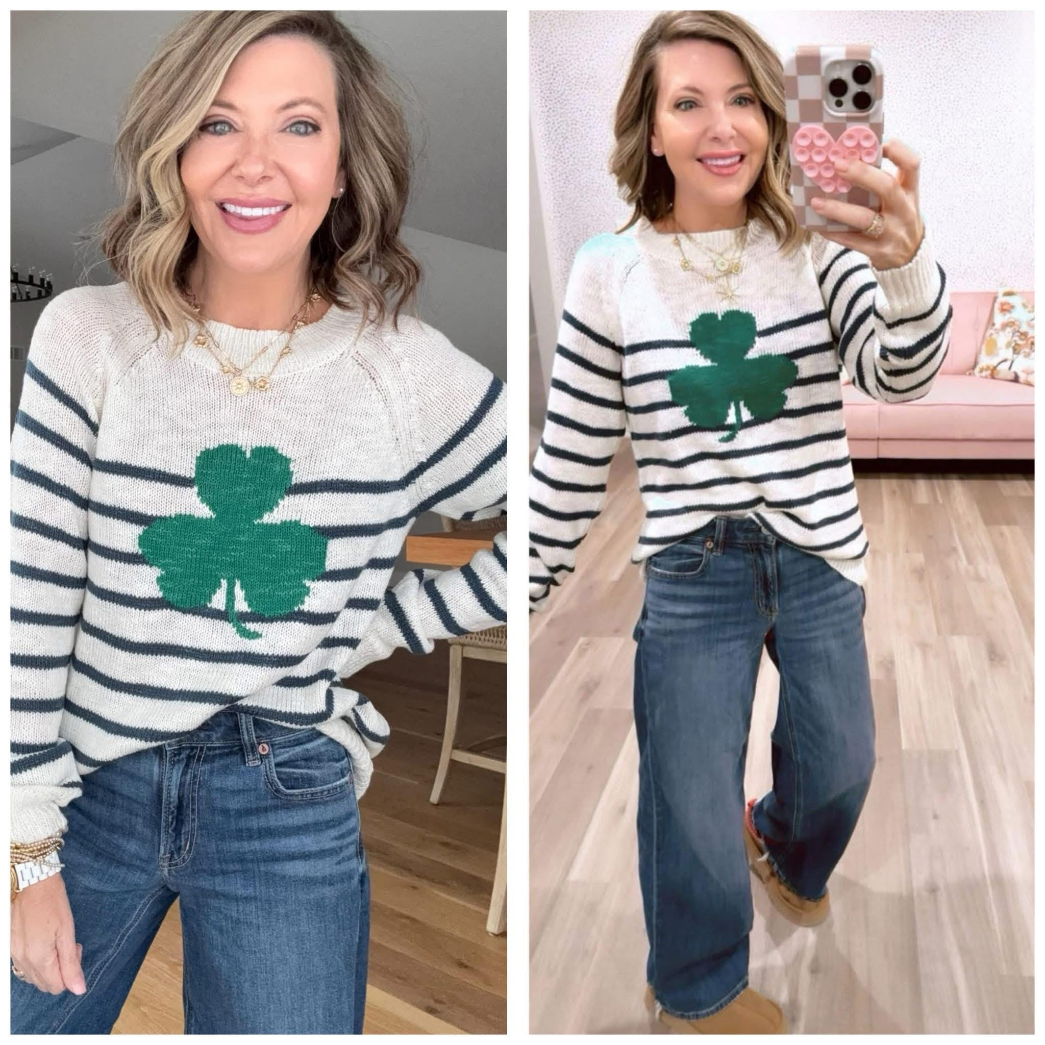 GO! 30% OFF my shamrock sweater that already sold out once! 



#LTKSeasonal #LTKSaleAlert