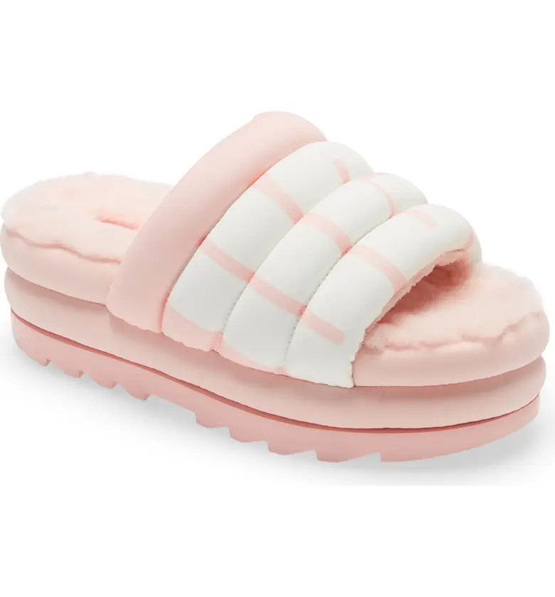 UGG® Maxi Genuine Shearling Lined Sandal | Nordstrom | Nordstrom