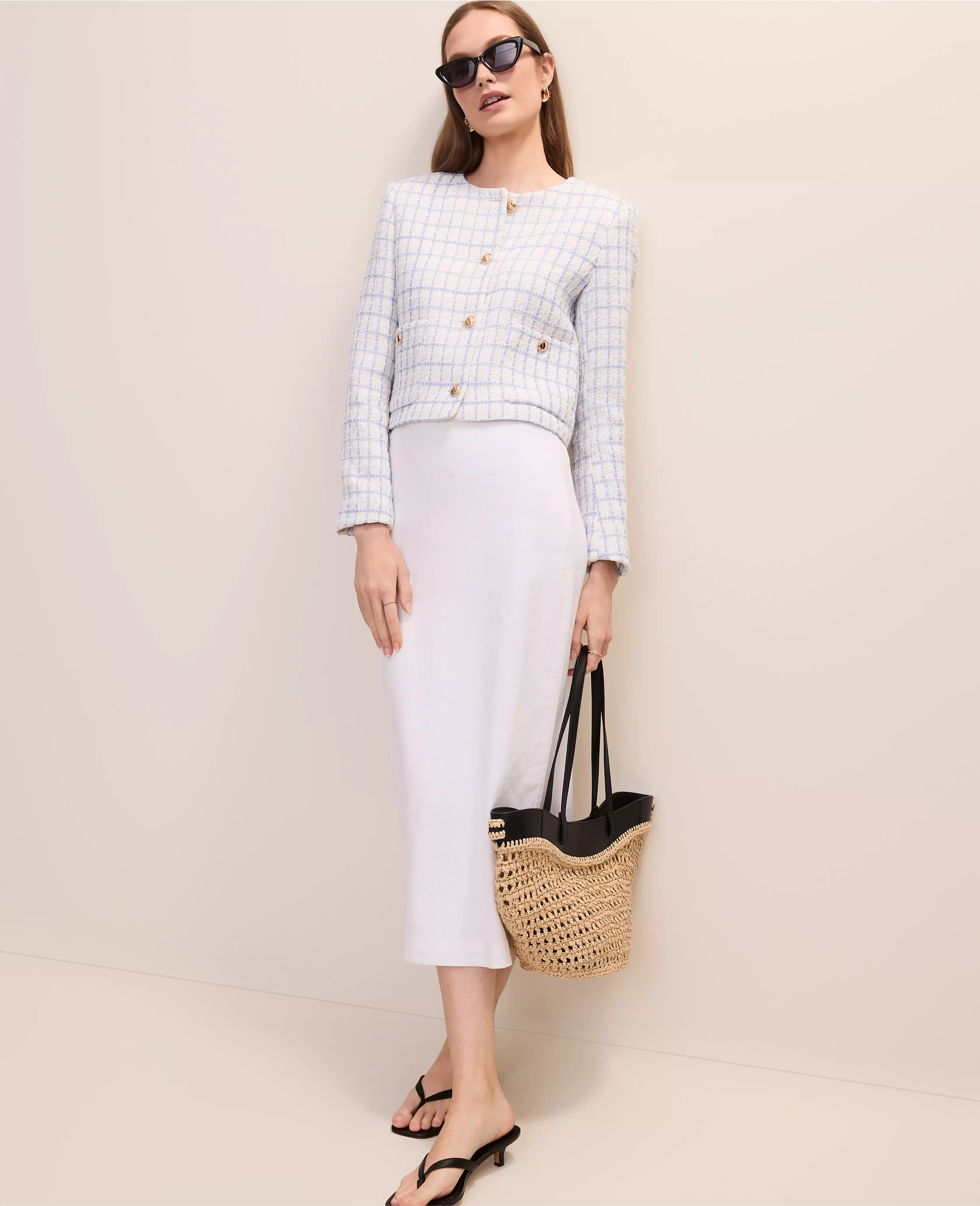 Patch Pocket Jacket in Tweed | Ann Taylor