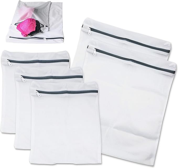 Simple Houseware Laundry Bra Lingerie Mesh Wash Bag (2 Large & 3 Medium) | Amazon (US)