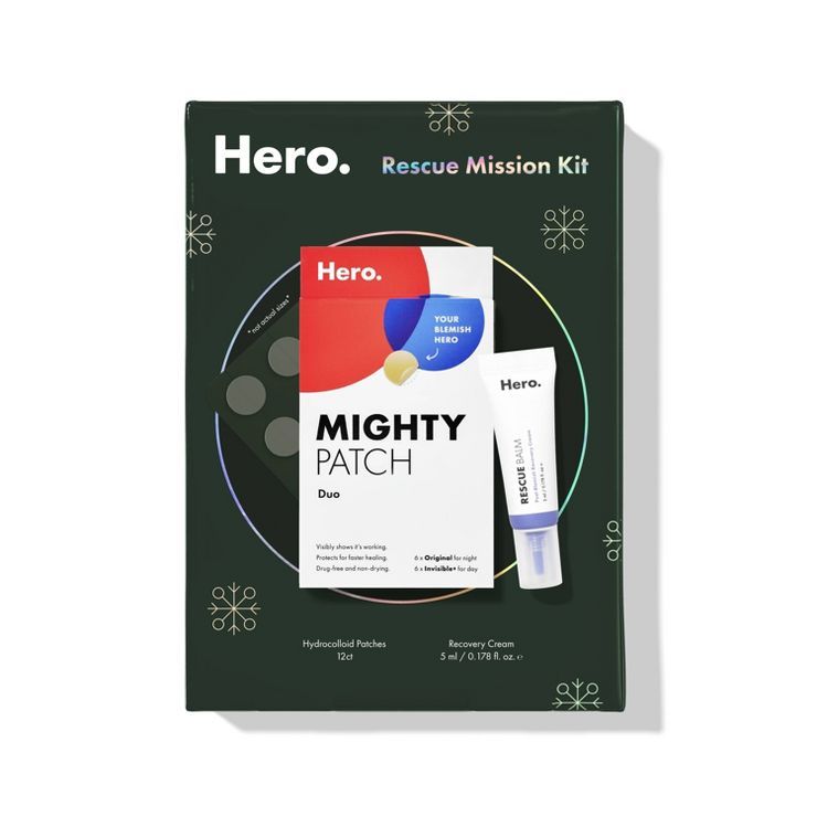 Hero Cosmetics Rescue Mission Kit 2022 Stocking Stuffer - 12ct | Target