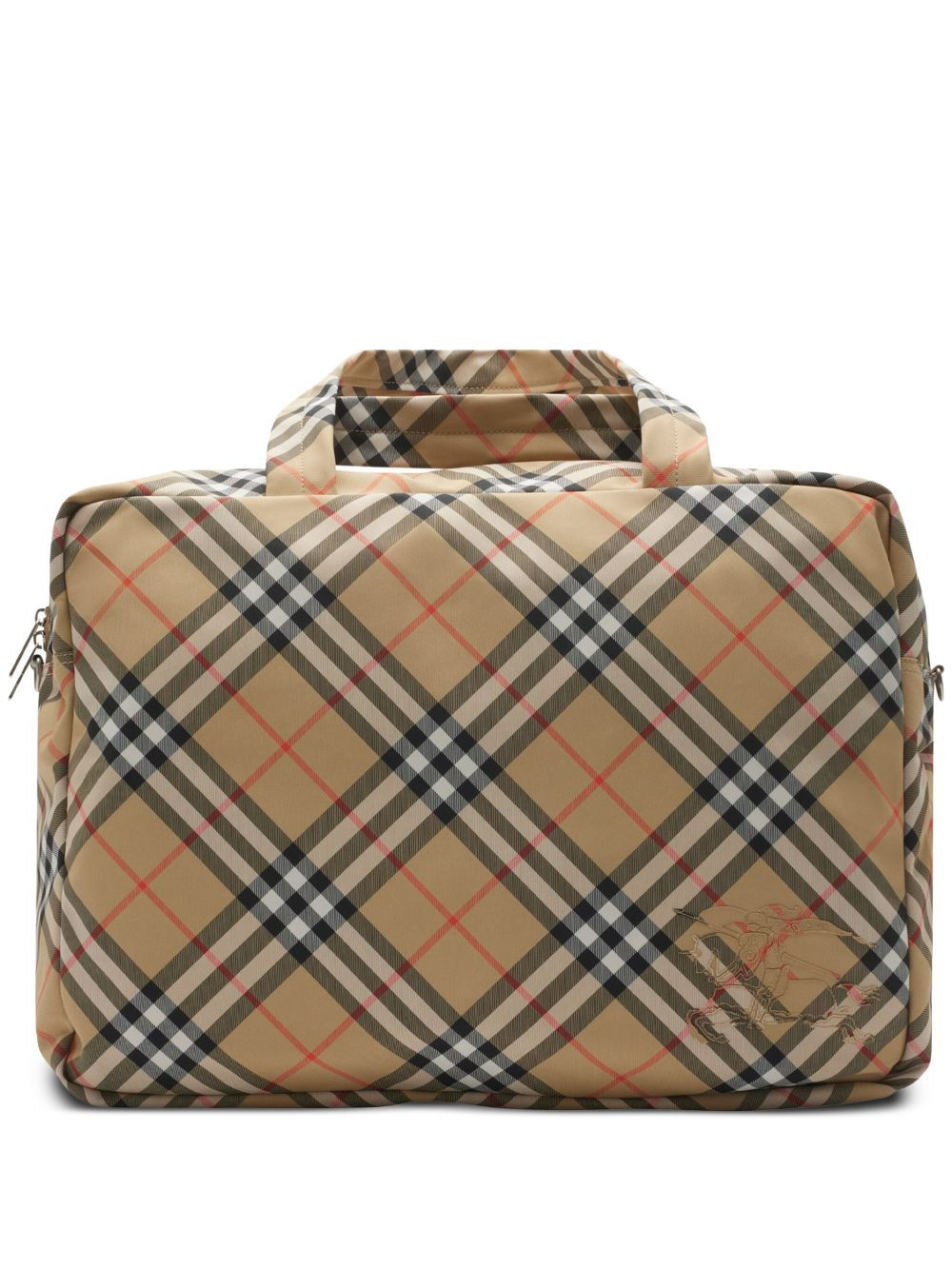 Burberry Vintage Check duffle bag - Brown | Farfetch Global