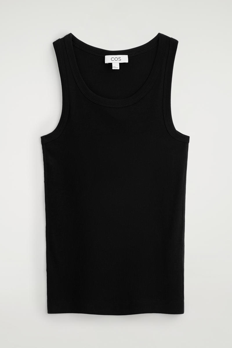 Ribbed Cotton Tank Top | COS (US)