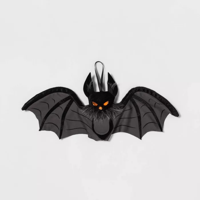 Plush Bat Black M Halloween Decorative Prop - Hyde & EEK! Boutique™ | Target