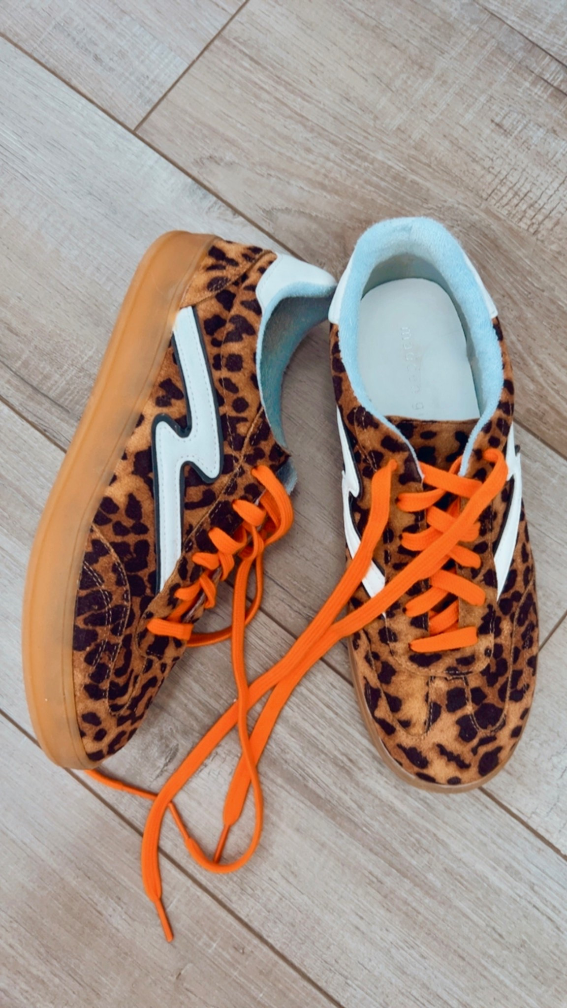 Latest obsession: leopard print with a pop of orange 🐆🧡 These sneakers are SO fun and definitely a statement piece. Bonus—they’re TTS and crazy comfy. Pair with jeans, joggers, or even a little black dress for that edgy-casual vibe.

I grabbed the 43” laces.

#LTKFinds #MidsizeStyle #AffordableLuxe #EdgyStyle #FallSneakers #OOTDInspo

#LTKShoeCrush #LTKMidsize #LTKFindsUnder50