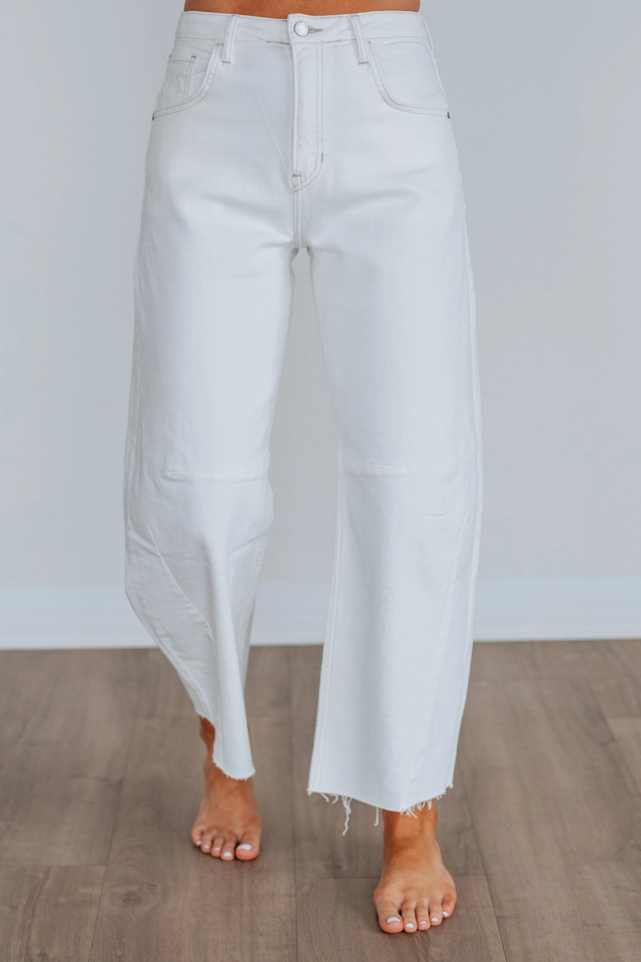 Beatrix JBD Jeans - Ivory | Wild Oak Boutique