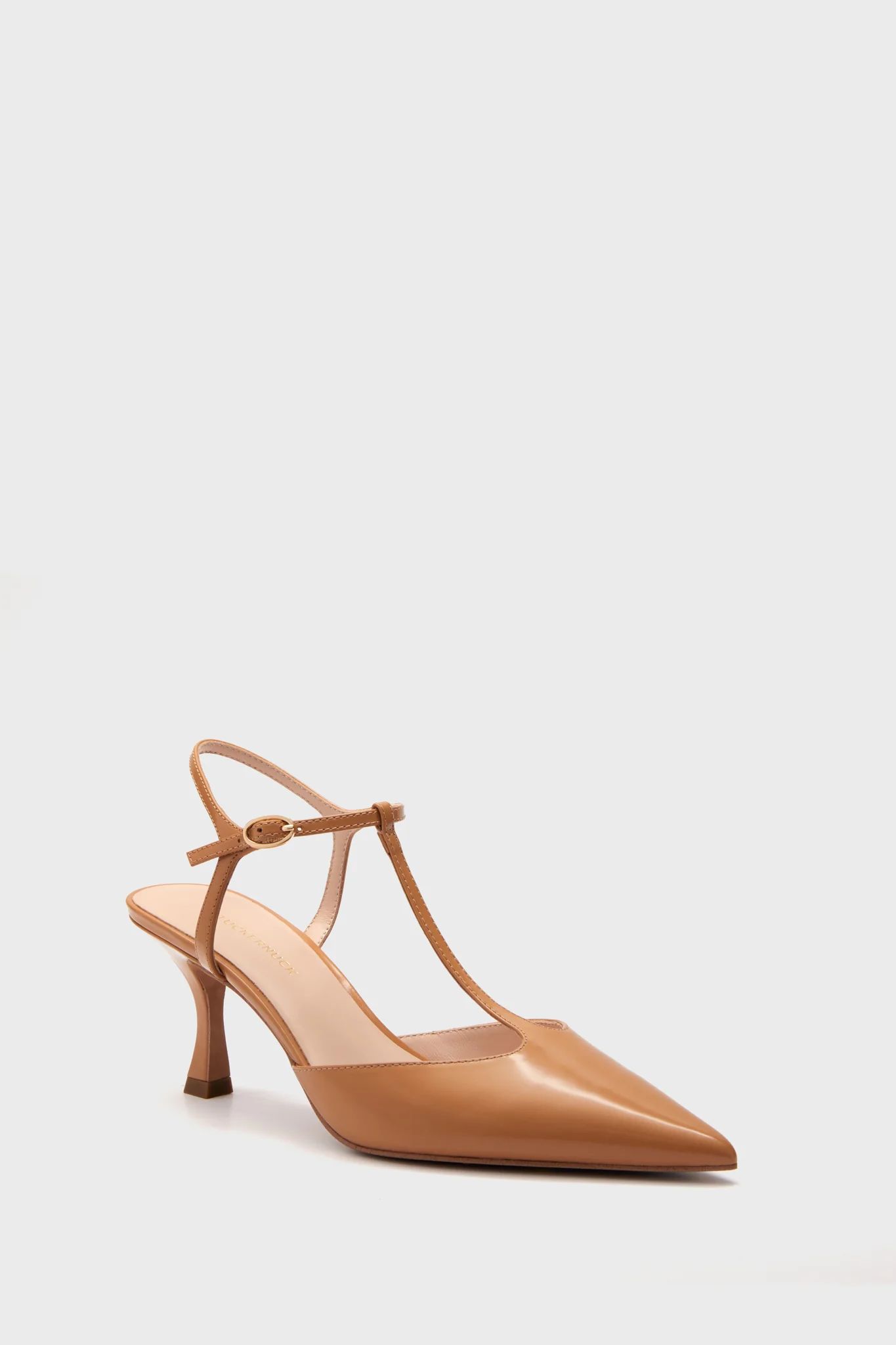 Tan Leather Margot Heels | Tuckernuck (US)