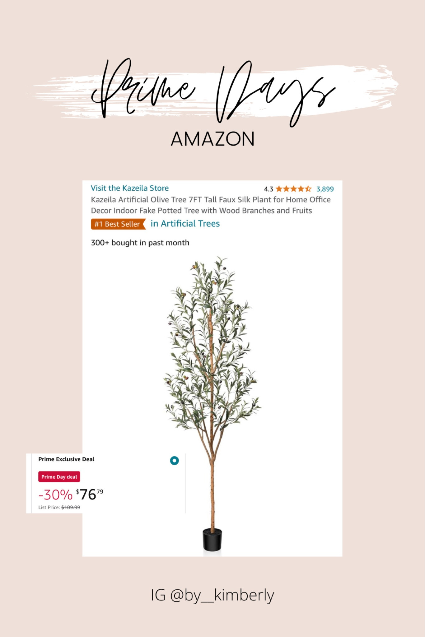 AMAZON PRIME DAY - olive tree

#LTKhome #LTKsalealert #LTKfindsunder100