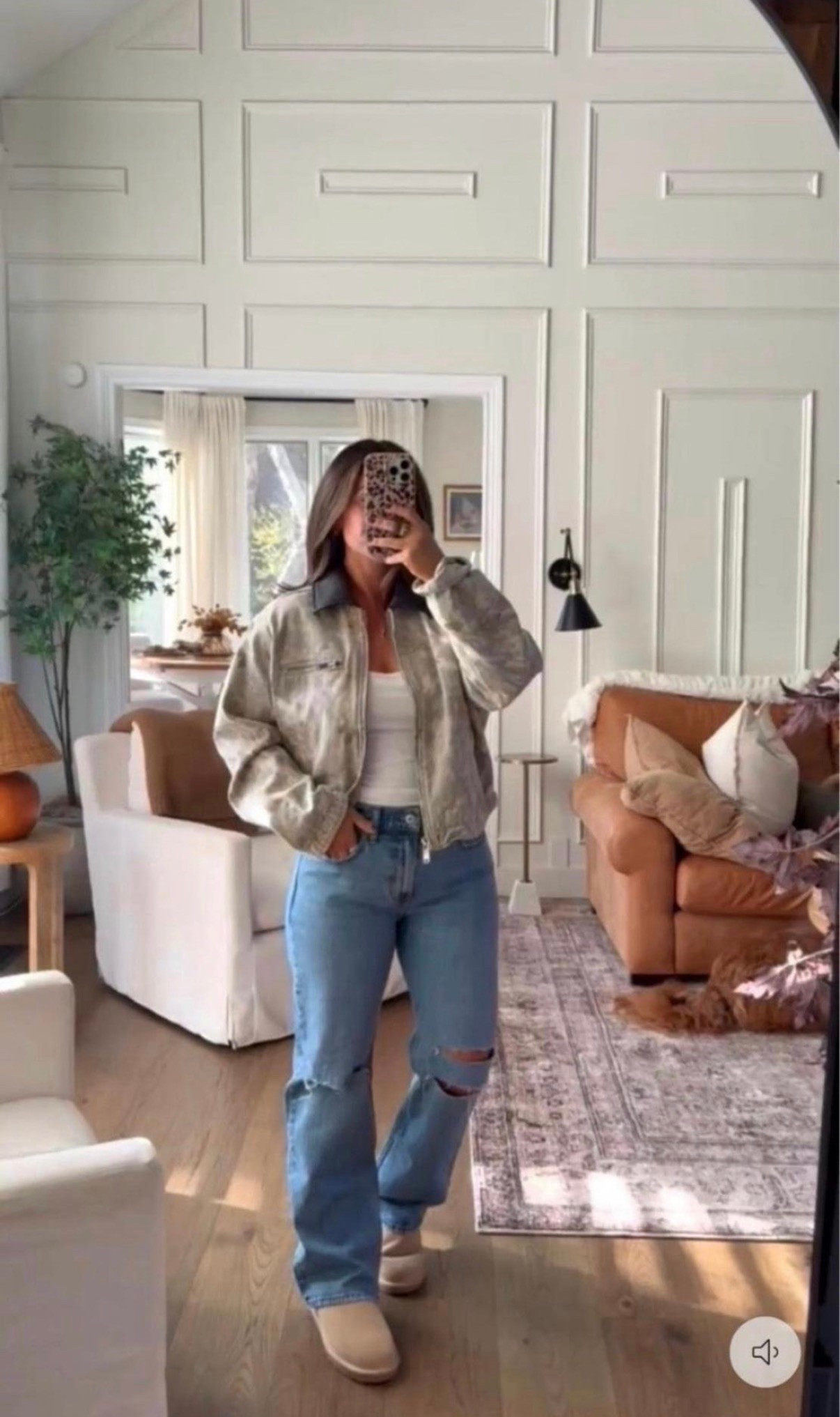 Obsessed with this camo jacket