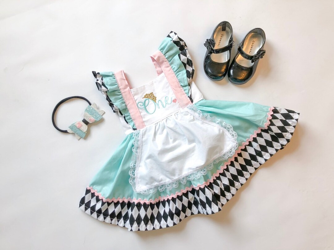 Alice in Wonderland First Birthday Party Dress Vintage Style | Etsy (US)