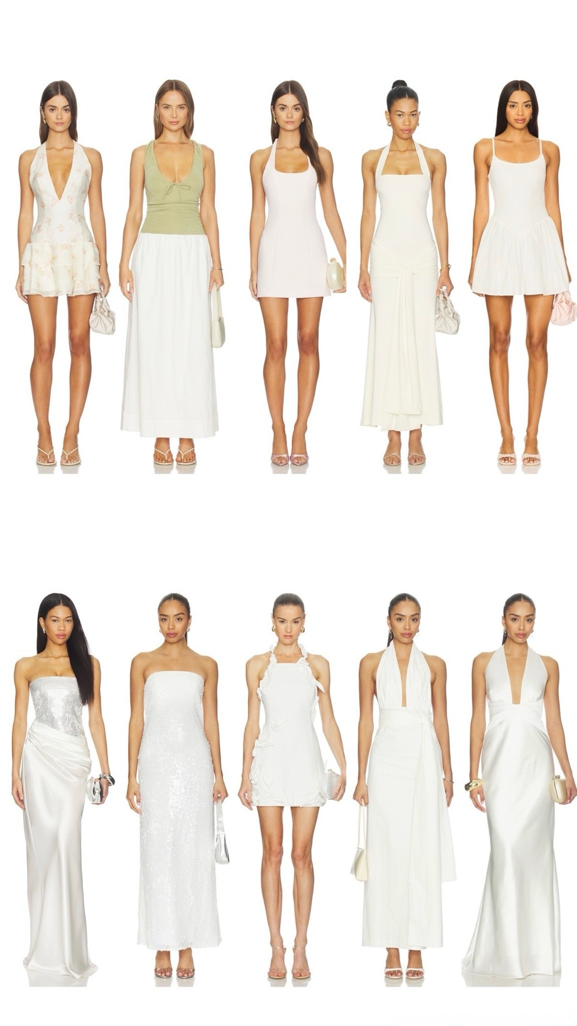 Revolve White Dresses!

#LTKootd #LTKgrwm #LTKWedding