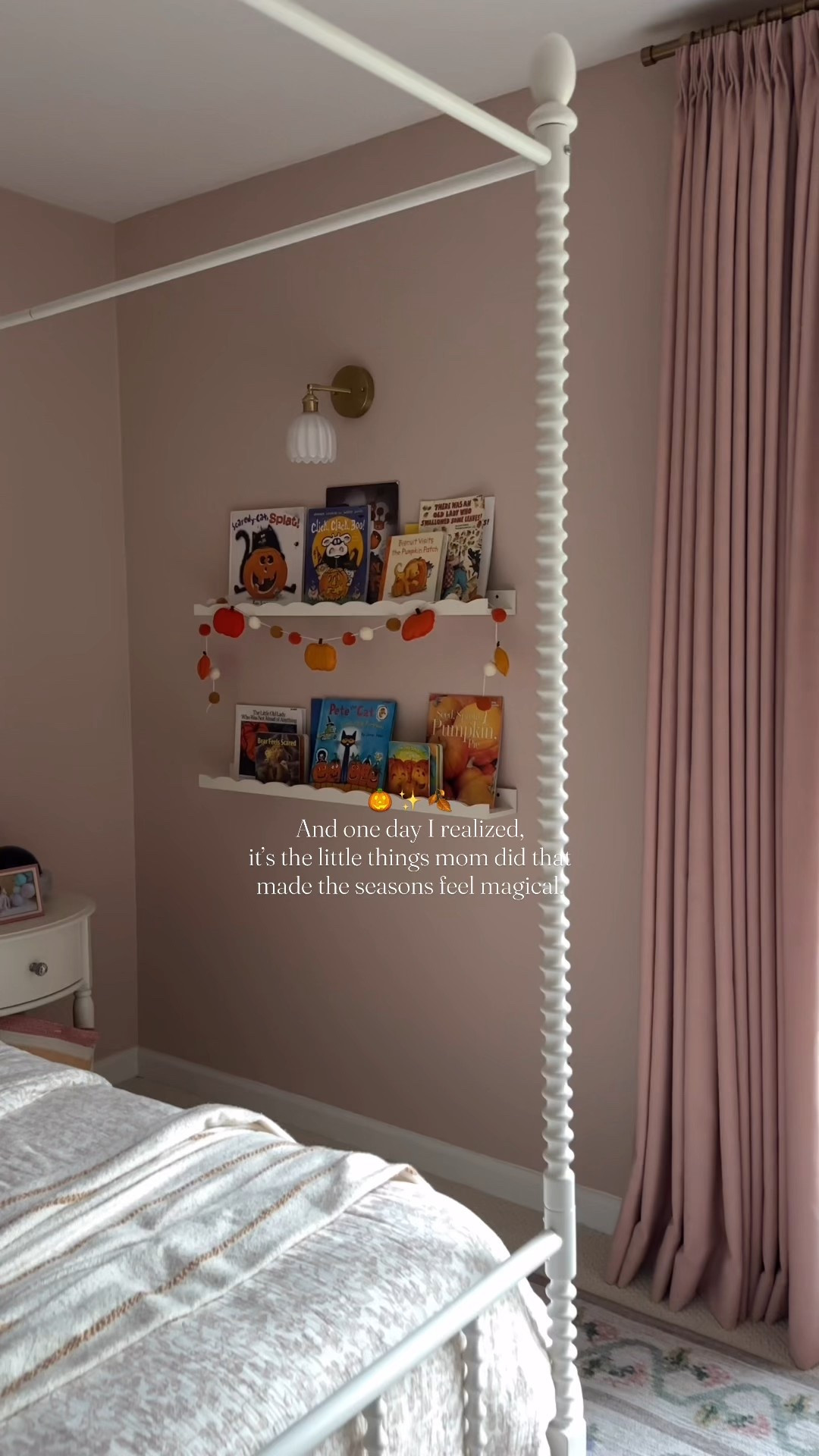 Fall kids bookshelf, floating shelves, Halloween and fall book favorites, teachers pick, fall decor 

#LTKHalloween #LTKHome #LTKSeasonal