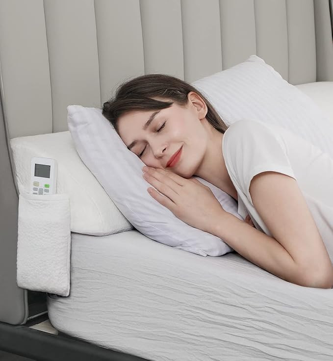 OasisSpace Bed Gap Filler for Headboard - Bed Wedge Pillow Stopper, Mattress Gap Filler, Bolster ... | Amazon (US)