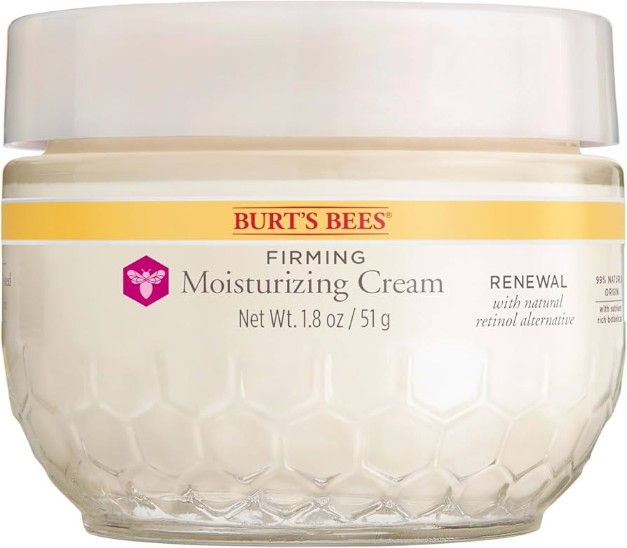 Burt's Bees Renewal Firming Face Cream, Anti-Aging Retinol Alternative, Mothers Day Gifts for Mom... | Amazon (US)