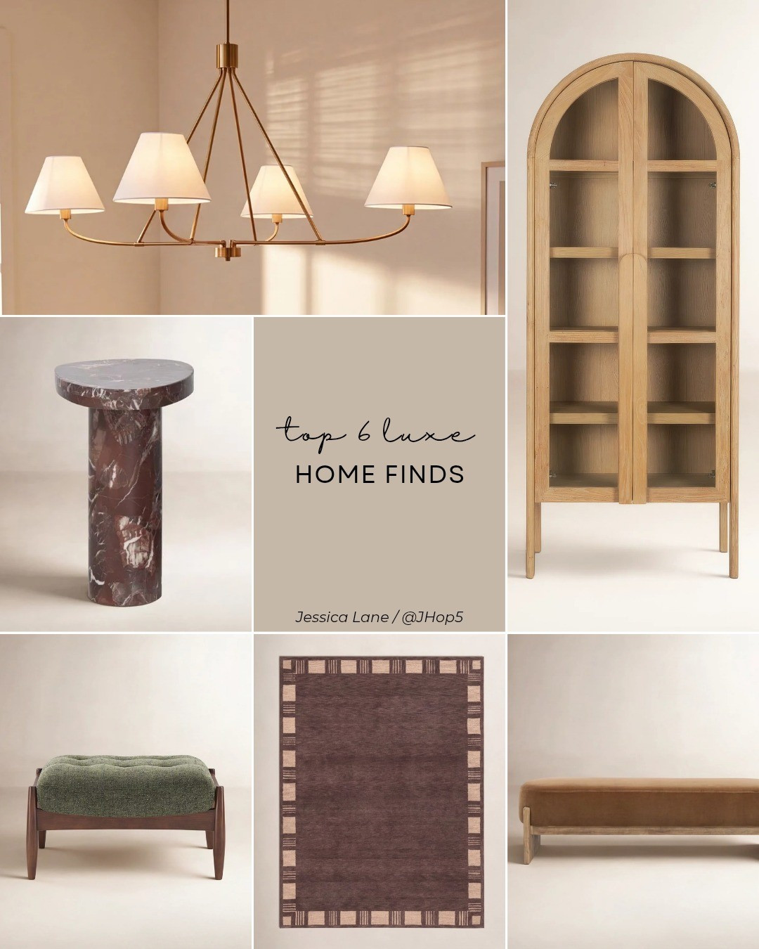 Found six beautiful luxe home pieces from AllModern to elevate your space. Every item pictured is linked below. #allmodern #homedecor #interiorstyling #luxuryliving

#LTKHome #LTKSaleAlert