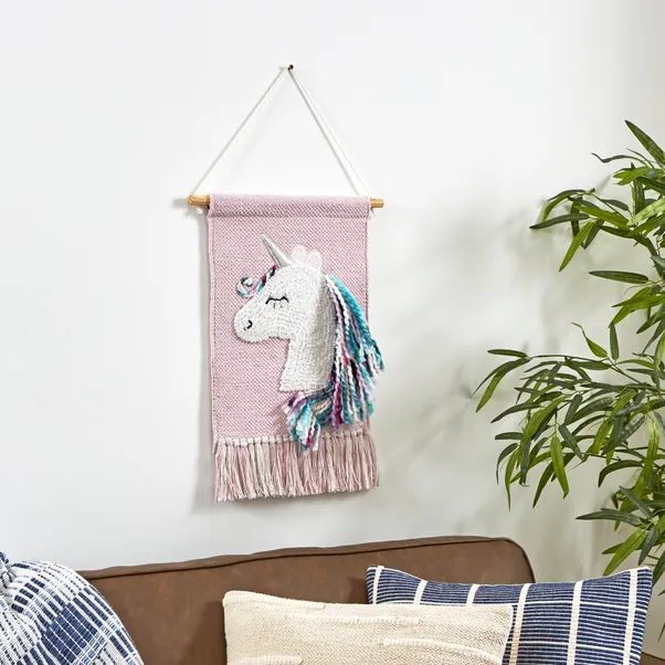 Unicorn Wall Hanging | Dunelm