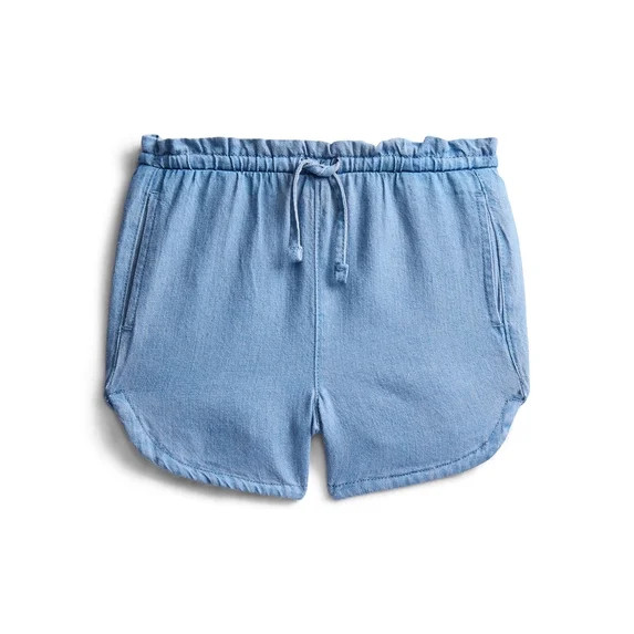 Wonder Nation Toddler Girls Soft Knit Pull On Shorts, Sizes 18M-5T | Walmart (US)