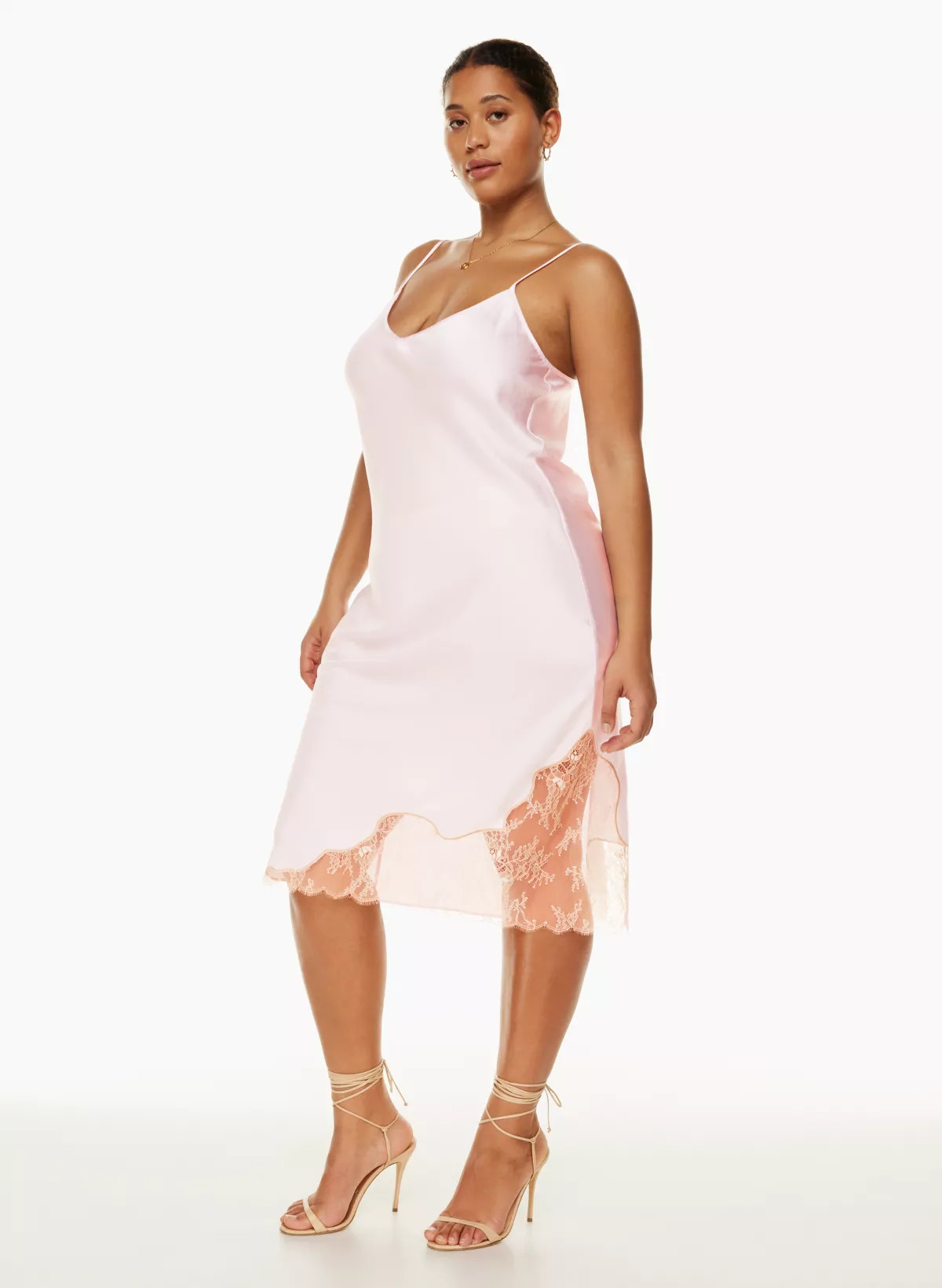 SONNET SATIN DRESS | Aritzia