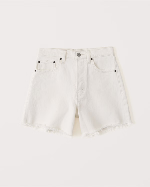 High Rise Dad Shorts | Abercrombie & Fitch (US)