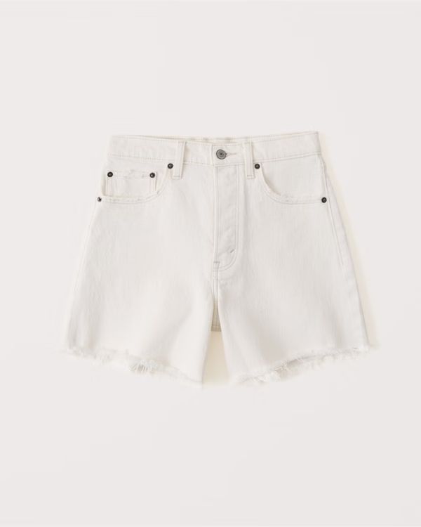 High Rise Dad Shorts | Abercrombie & Fitch (US)