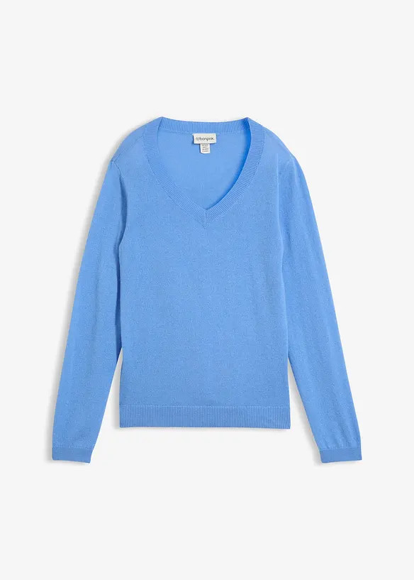 Pullover aus weichem Kaschmir-Mix mit Good Cashmere Standard® | Bonprix DE