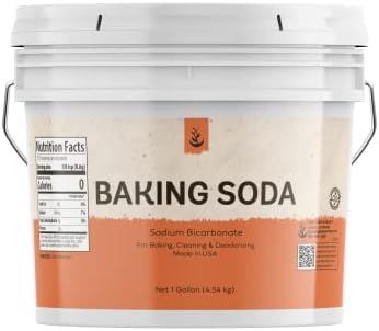 Pure Original Ingredients Baking Soda (1 Gallon) Aluminum Free, Cooking, Baking, Cleaning & More | Amazon (US)