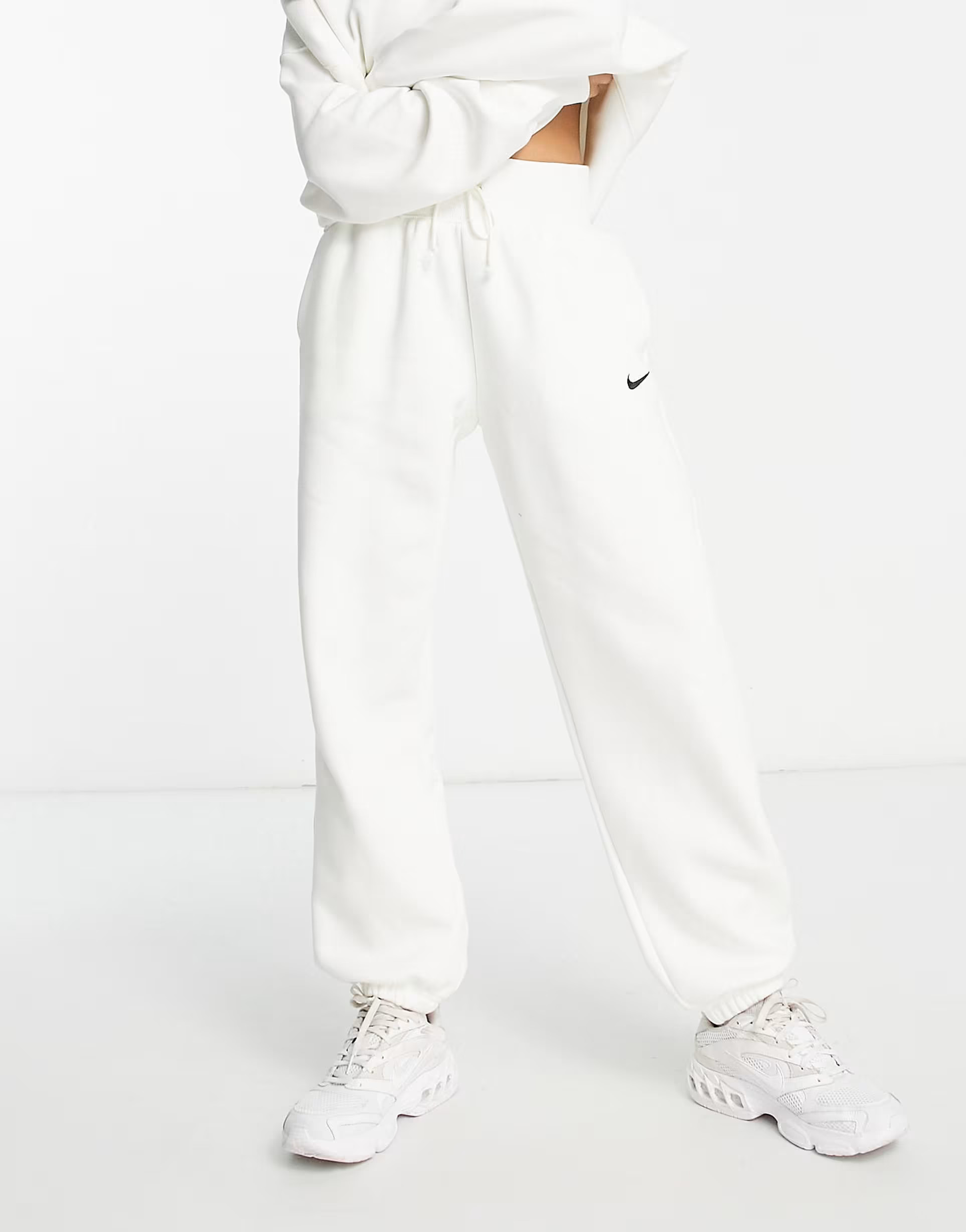 Nike Phoenix Fleece sweatpants in white | ASOS | ASOS (Global)