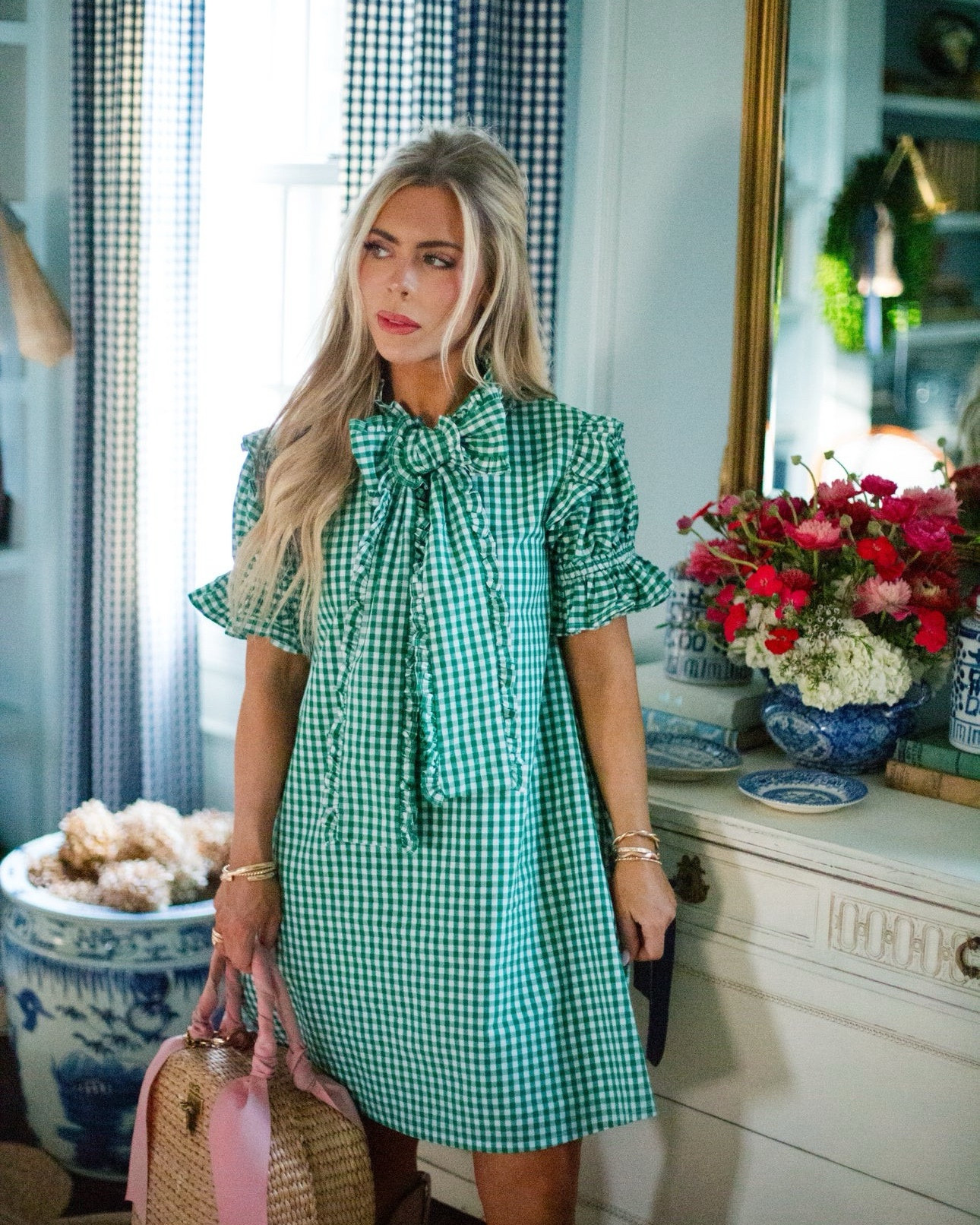 Gingham dresses for Spring from @elizabethwilsondesign