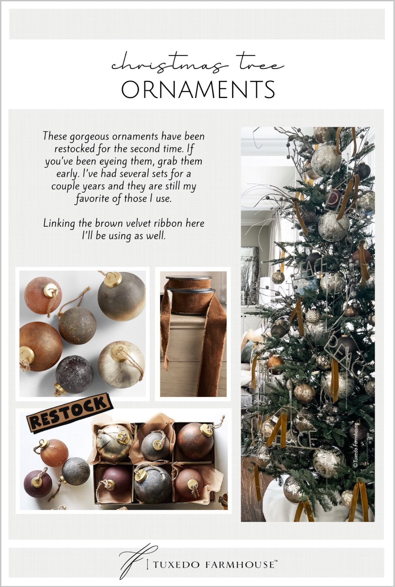 Rizzo Textured Ball Christmas Tree … curated on LTK