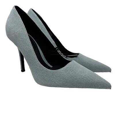 Zara Denim  High Heel Pumps Size USA 9, EUR 40, New With Tags. Fast Shipping.  | eBay | eBay US