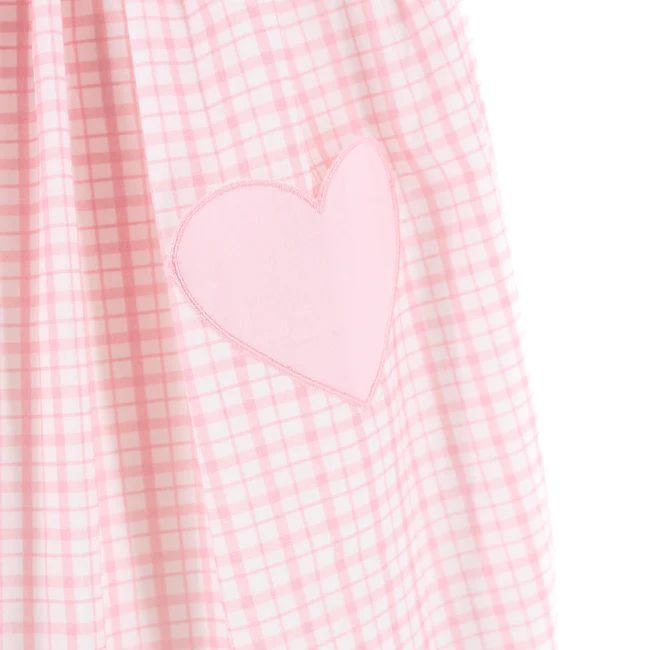 Amor Dress - Pink Gingham | Dondolo