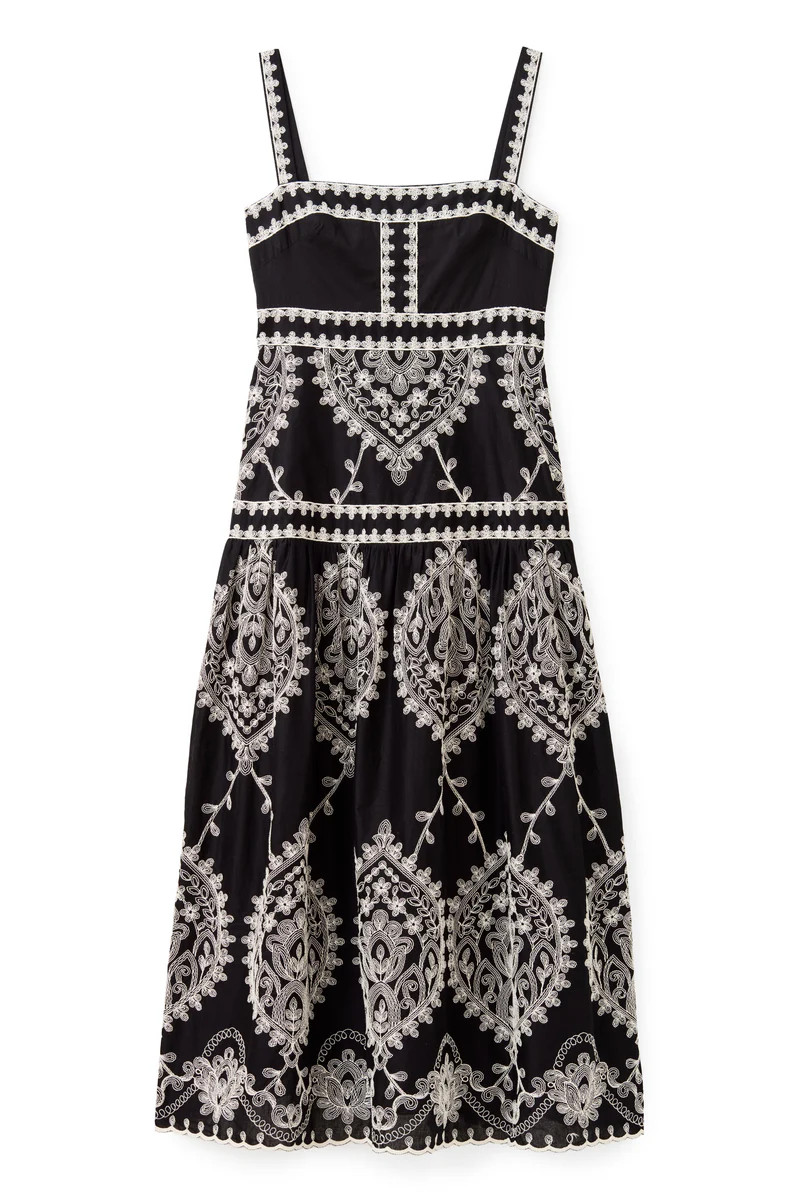 SP26 Adair Midi Dress-Noir | Cartolina