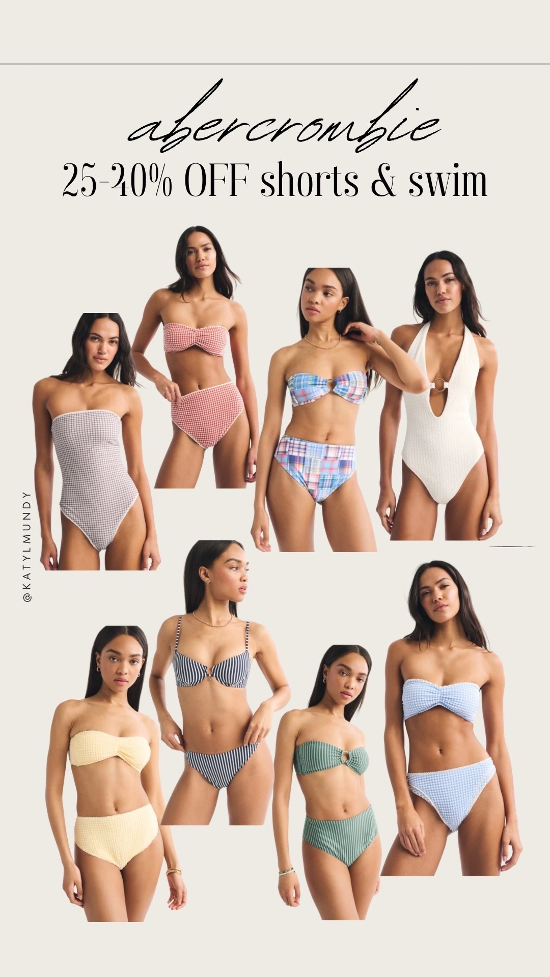Abercrombie shorts and swim sale! Code SHOPAF stacks