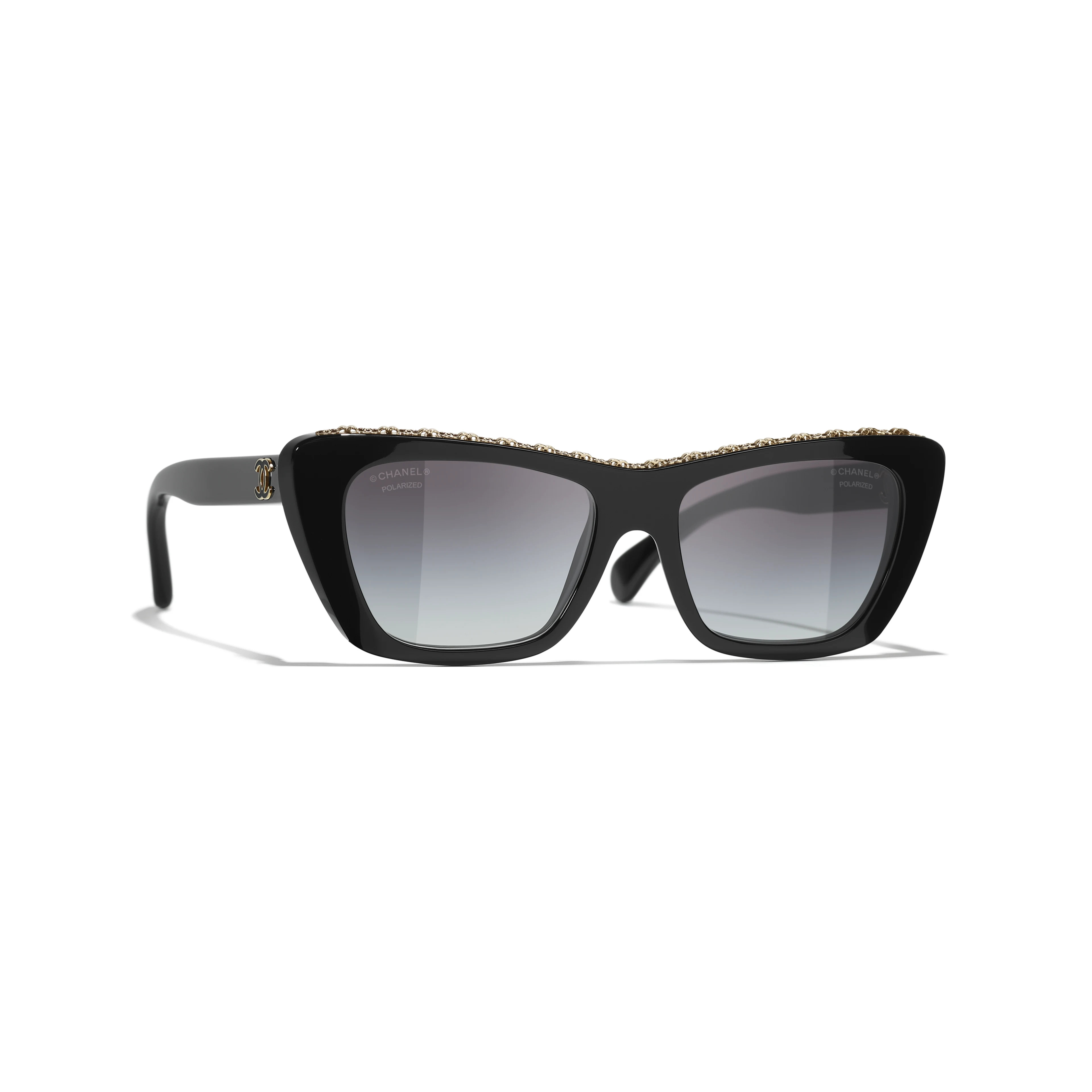 CHANEL Sunglasses: Butterfly Sunglasses, acetate — Fashion | CHANEL | Chanel, Inc. (US)