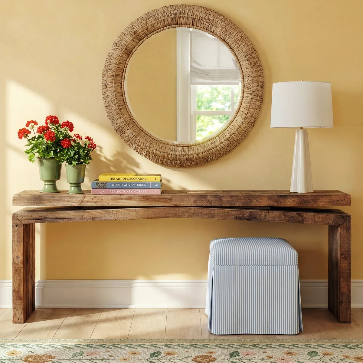 Henn Solid Wood Console Table | Wayfair North America