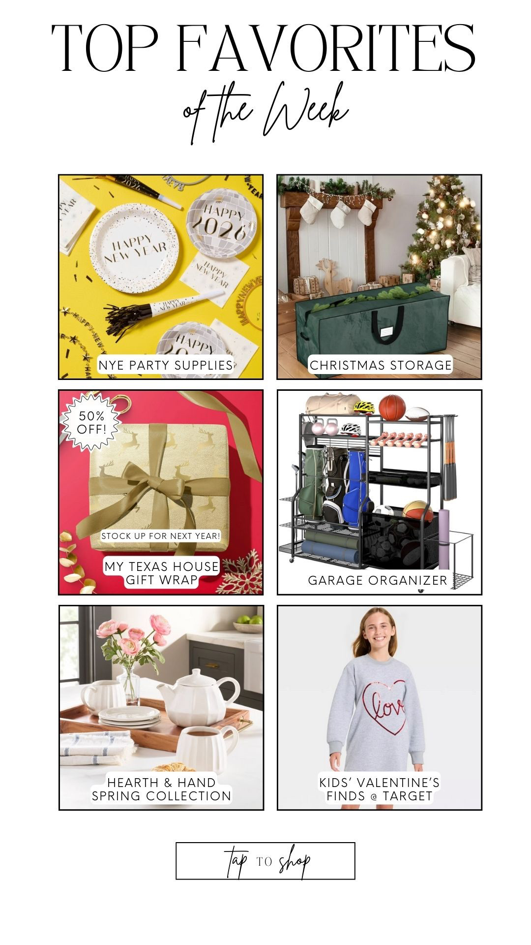 Top favorites of the week! 

 

#LTKSeasonal #LTKHome #LTKSaleAlert