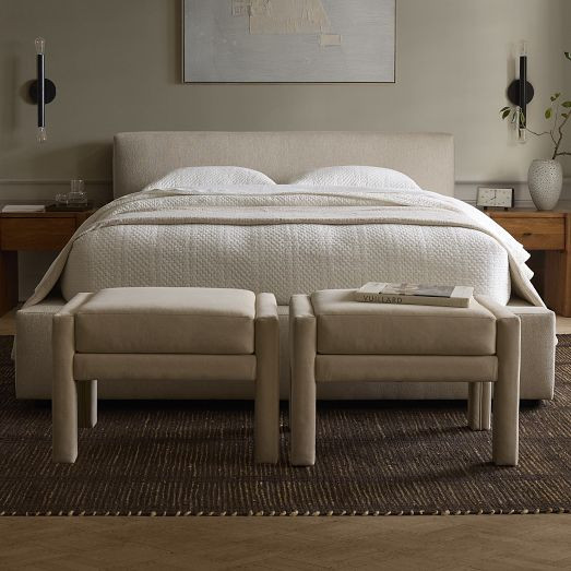 Scarlett Ottoman | West Elm (US)