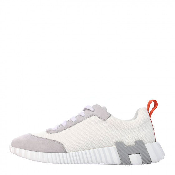 HERMES

Technical Canvas Suede Goatskin Bouncing Sneakers 41 White Multicolor | Fashionphile