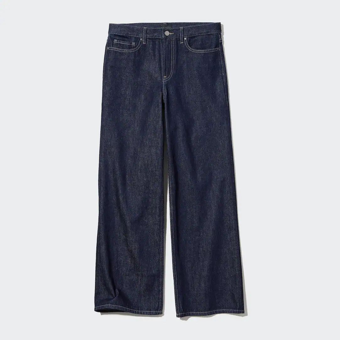 Low Rise Baggy Fit Jeans | UNIQLO (UK)