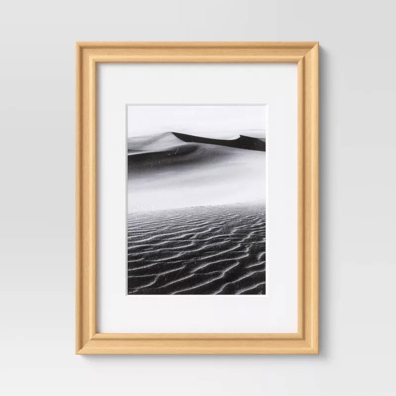 Light Wood Matted Wall Frame Natural Woodgrain - Threshold™ | Target