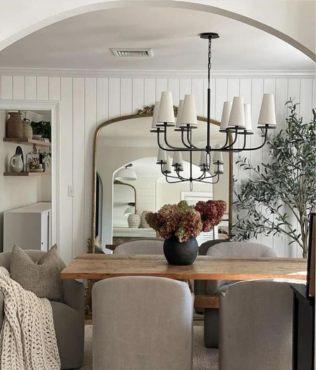 Dining room, dining chairs, lighting, floor mirror, Anthropologie, Amazon home, olive tree, neutral dining room 


#LTKhome #LTKstyletip