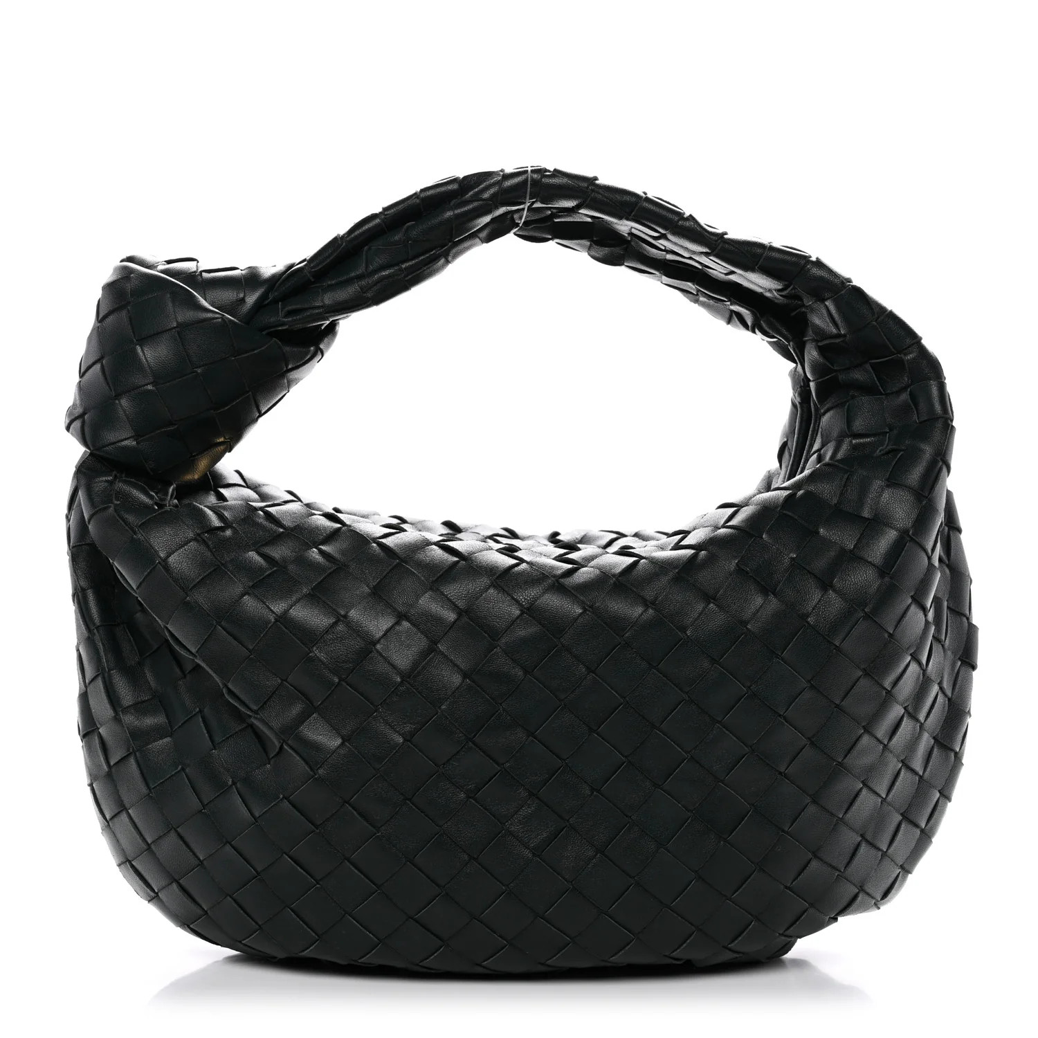 Nappa Intrecciato Teen Jodie Hobo Dark Moss | FASHIONPHILE (US)