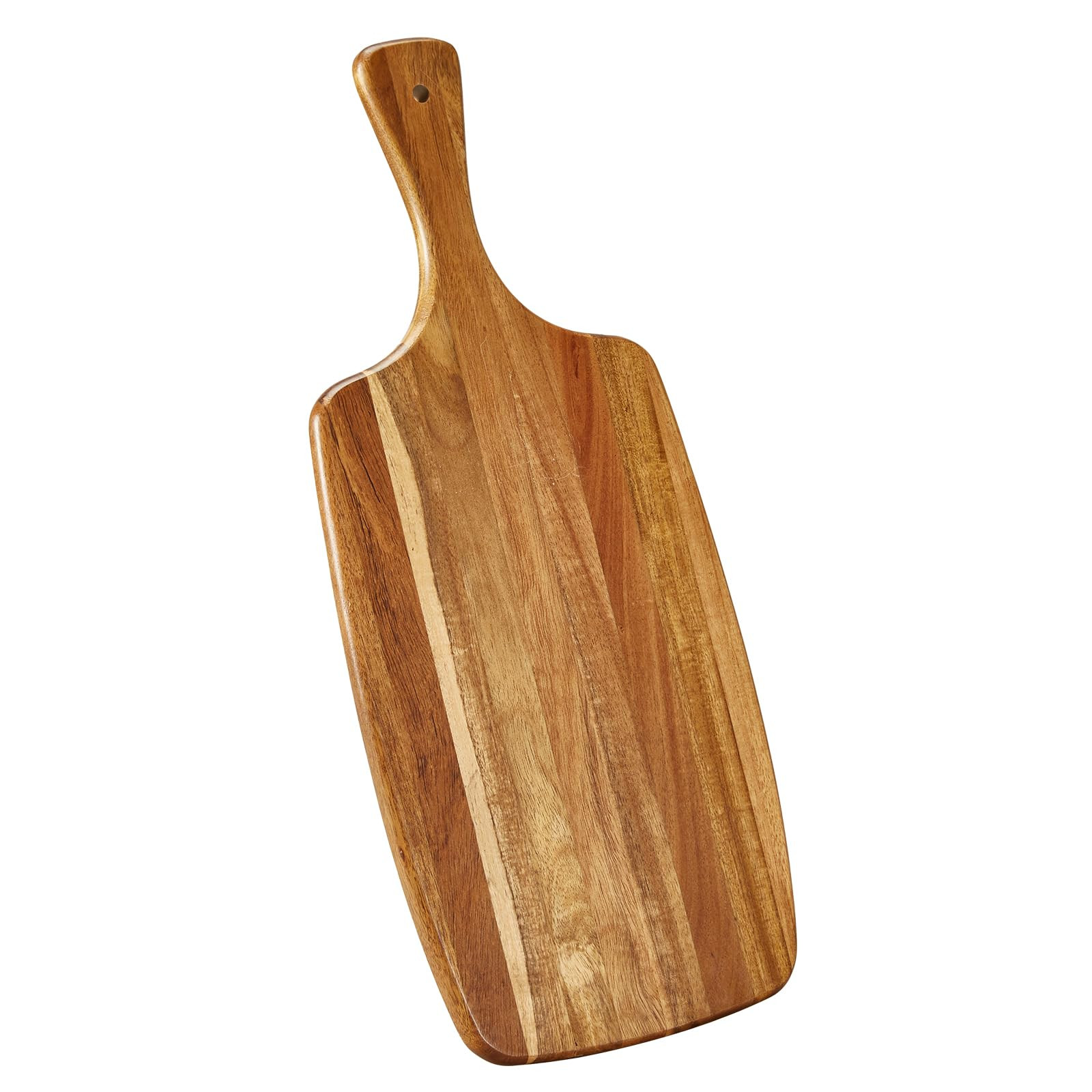 Acacia Wood Cutting Board and Cheese Board with Handle for Braed, Chopping Board, Meat, Fruits an... | Amazon (US)