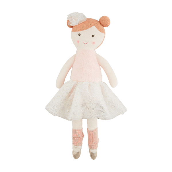 Orange  My First Ballerina Doll | Mud Pie