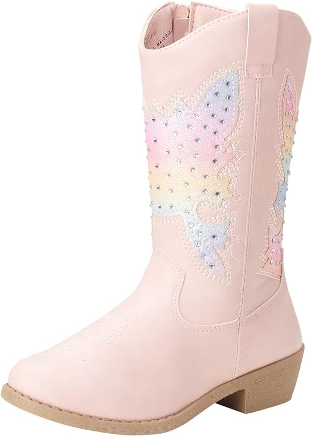 KENSIE GIRL Boots - Girls' Western Cowboy Boots (Toddler/Girl) | Amazon (US)