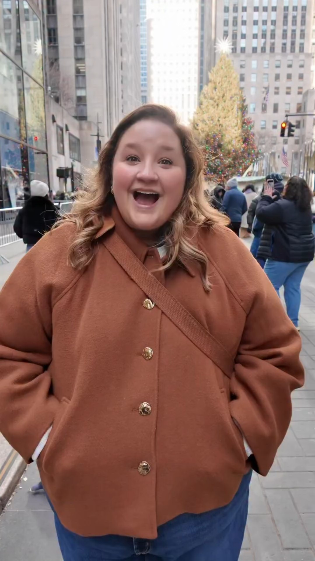 NYC 🍎 This coat was perfect for a winter day!

#LTKgrwm #LTKdayinmylife #LTKootd