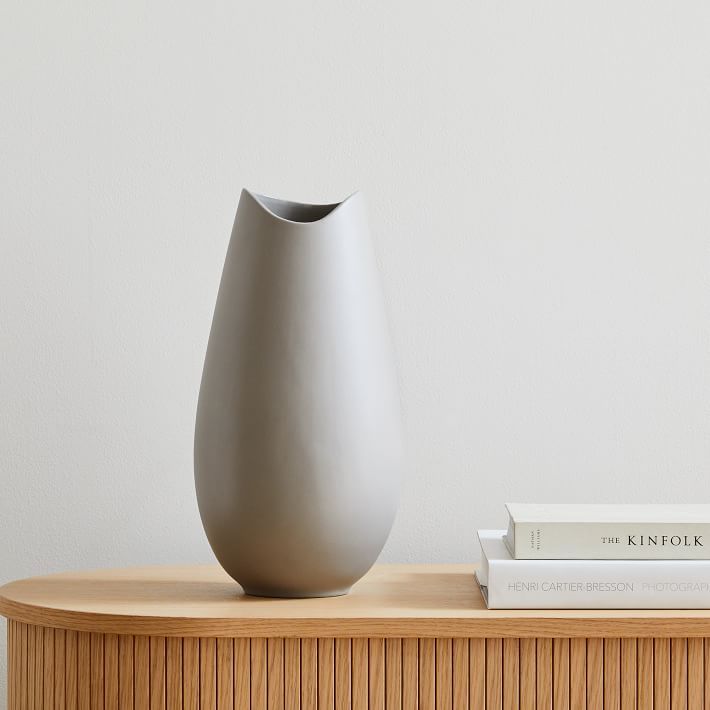 Organic Ceramic Large Vases | West Elm (US)