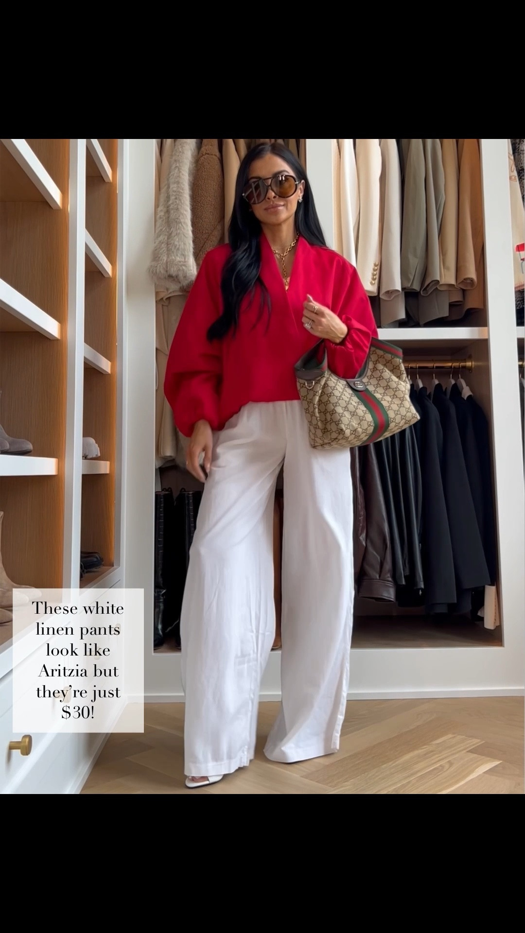 Target summer finds that look designer 
Target white linen pants that look like Aritzia 
Zara red bomber jacket 
Wearing an XS or 0 in everything
Memorial Day weekend outfit

#LTKmomlife #LTKOver40 #LTKSeasonal