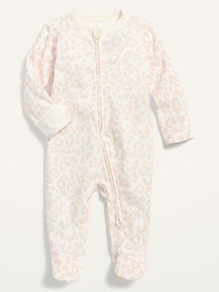 Printed Sleep &#x26; Play Footed One-Piece for Baby | Old Navy (US)